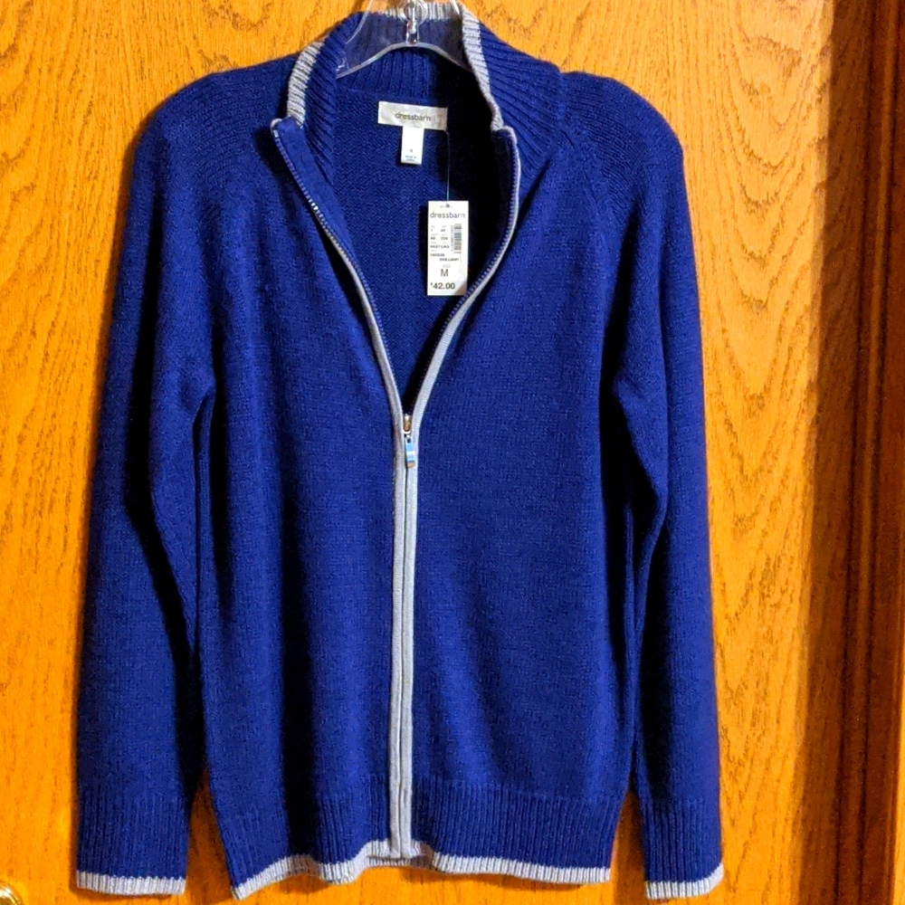 Zip up cardigan